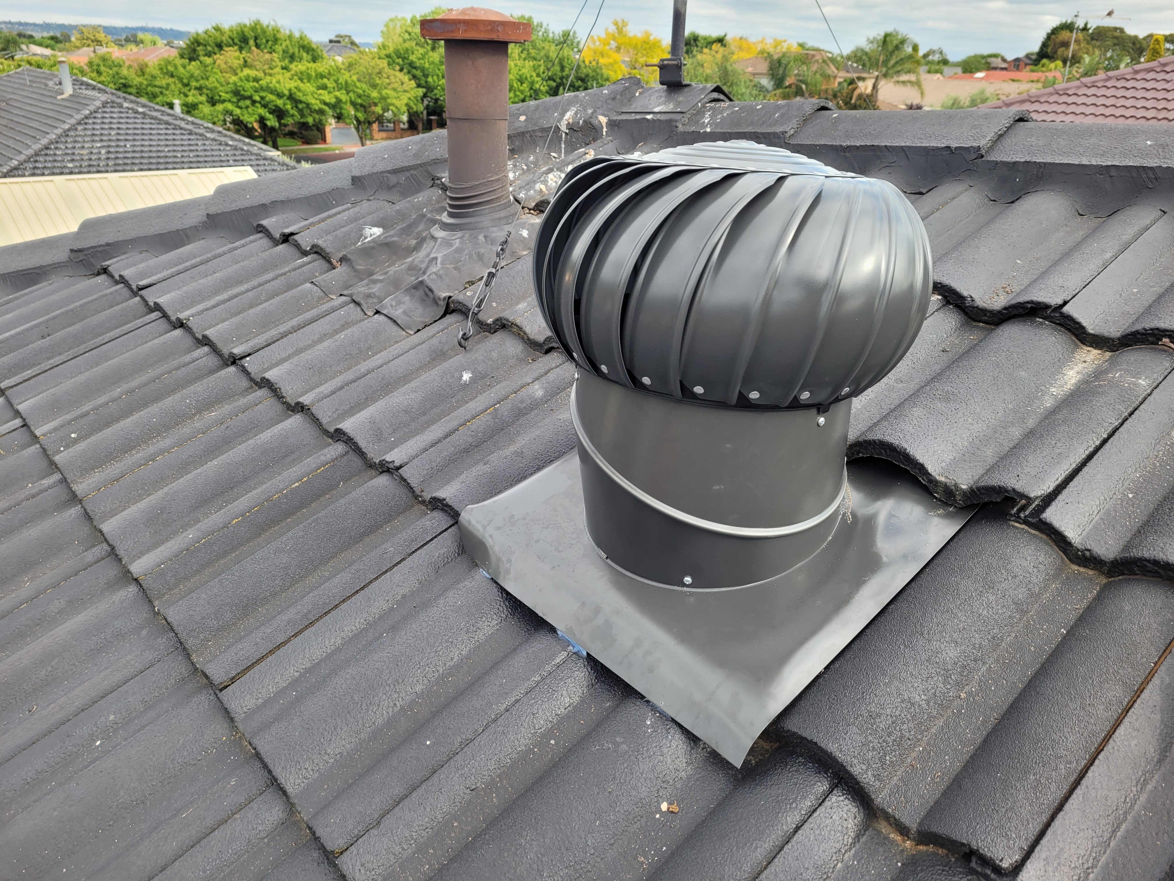 Whirley Bird Installation