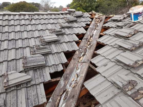 Roof valley replacement removal