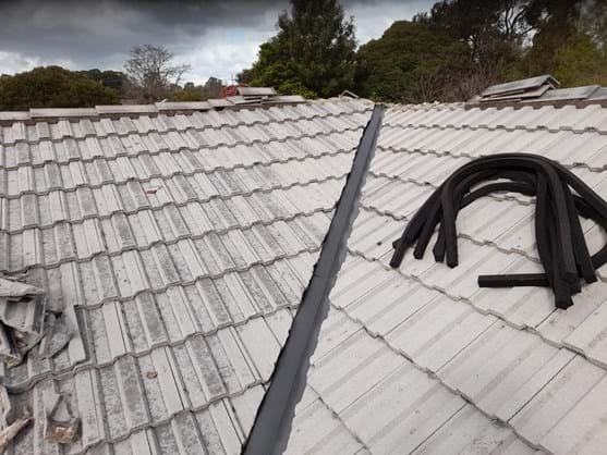 Roof valley replacement