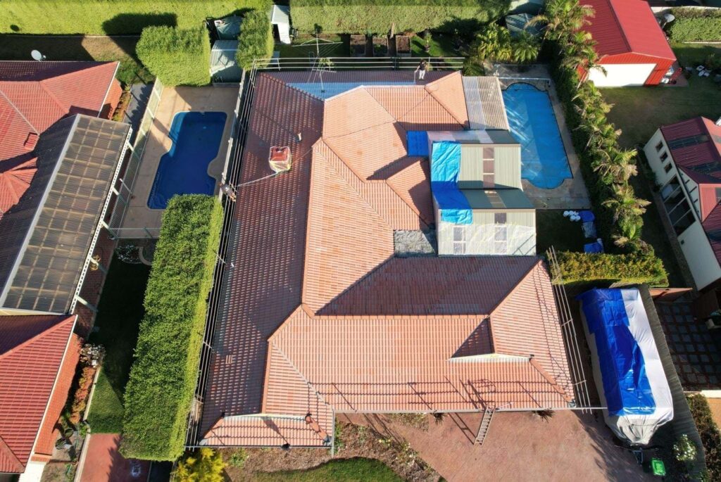 Before Roof Restoration