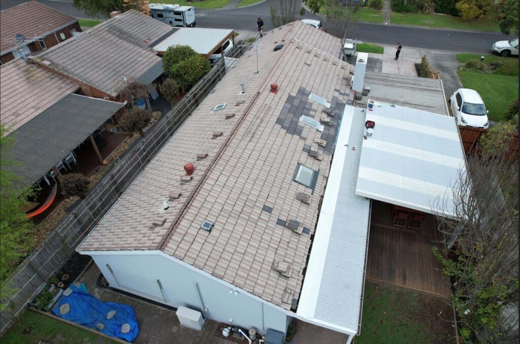 Before Roof Restoration