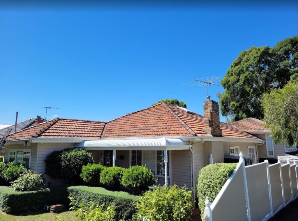 Roof Replacement Before