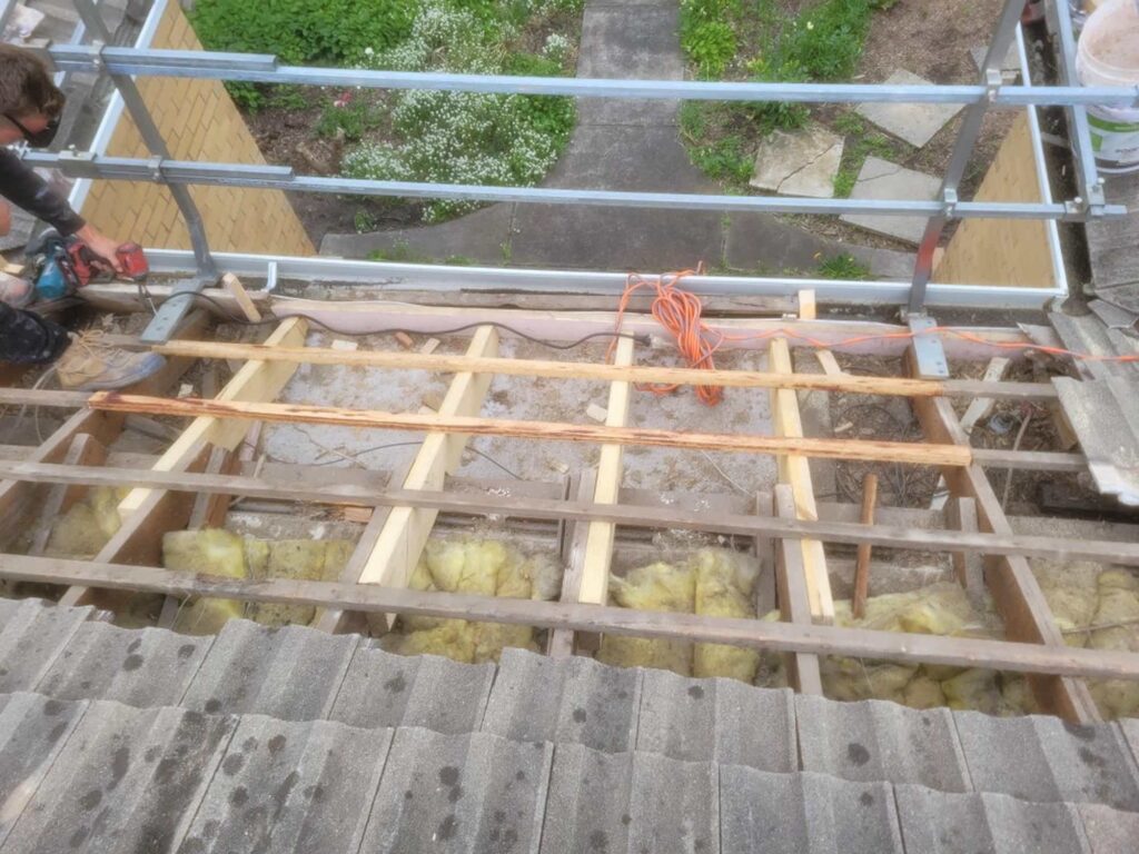 Roof Frame Repair After