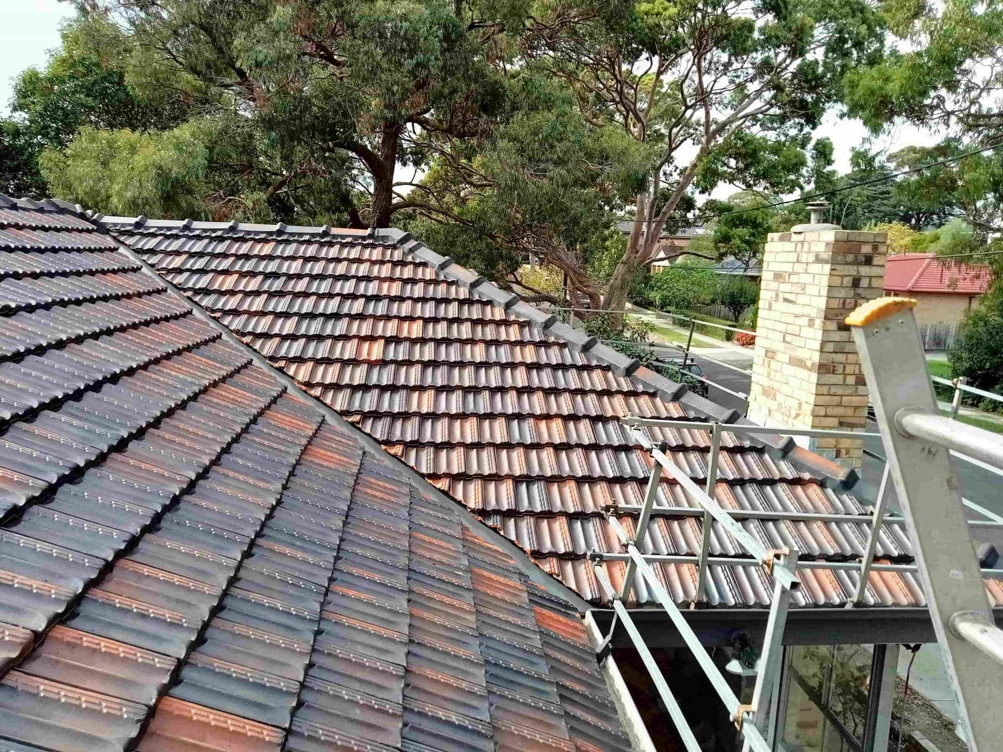 Terracotta roof restoration project photo in Blackburn