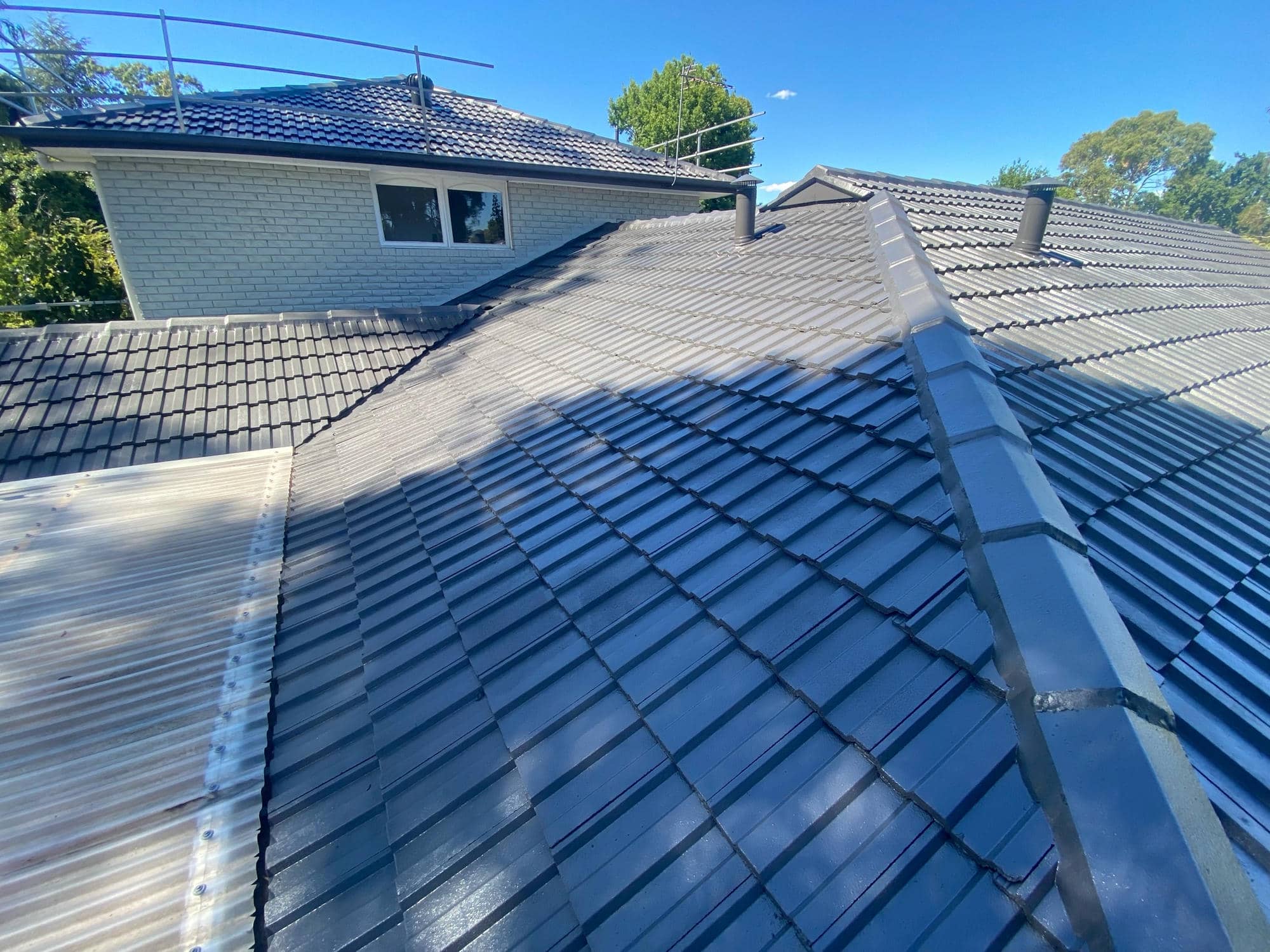 Roof restoration project photo in Croydon