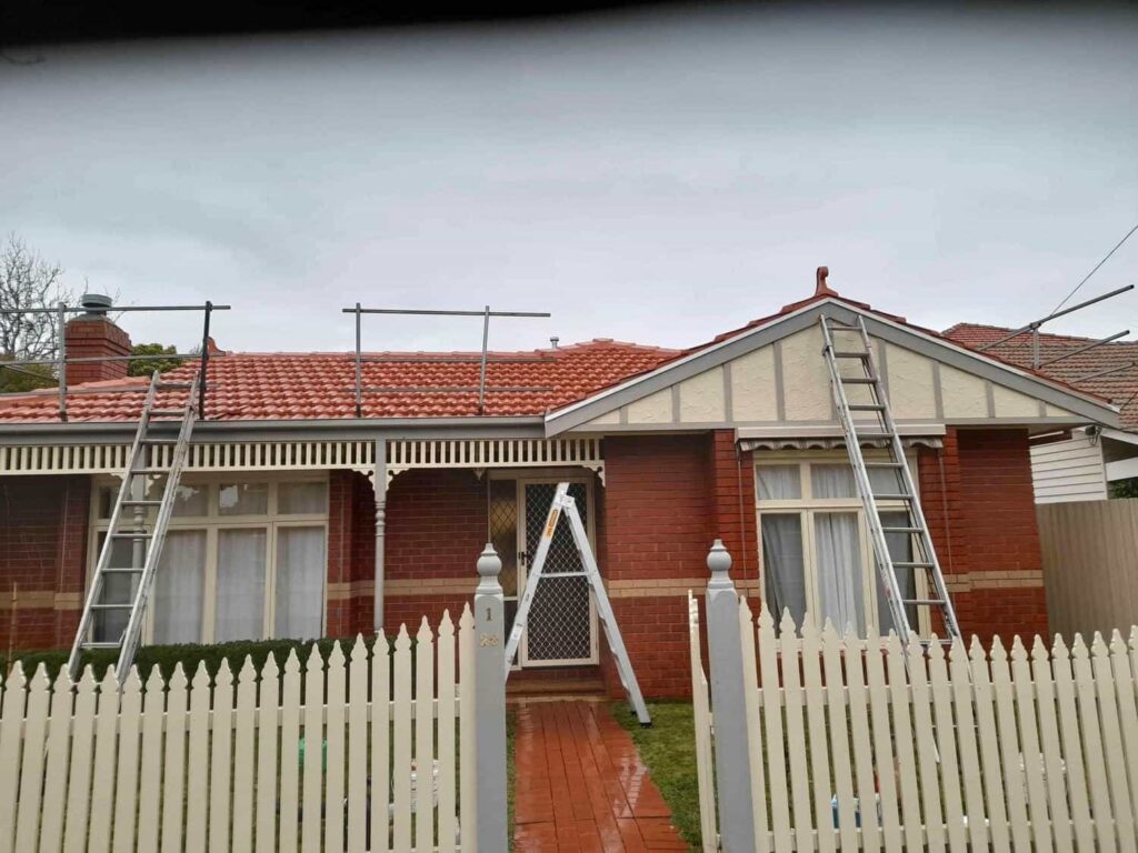 Terracotta roof restoration project photo in Malvern East