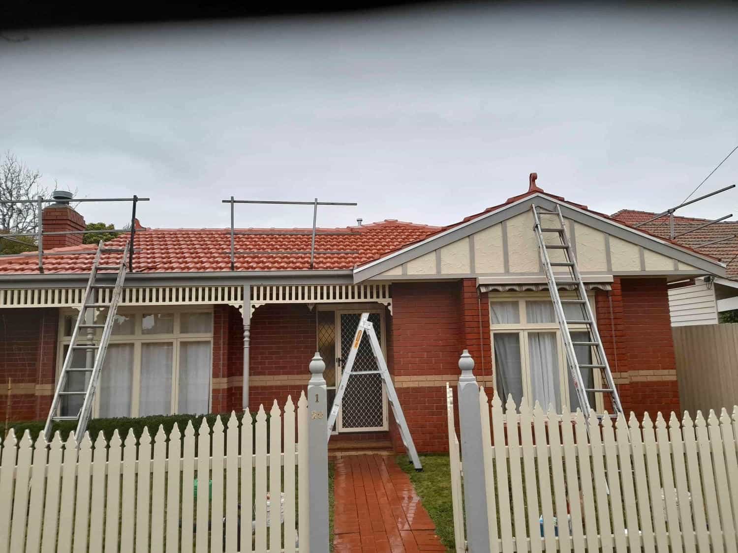 Terracotta roof restoration project photo in Malvern East