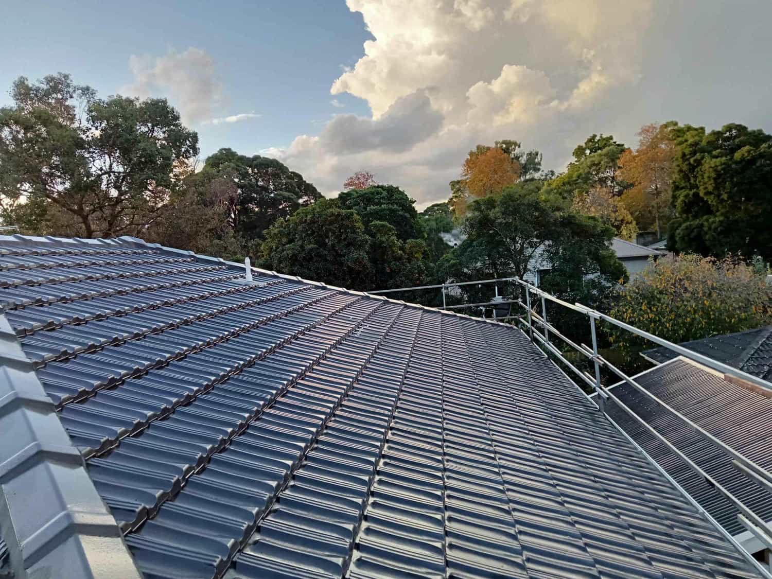 Terracotta roof restoration project photo in Mitcham