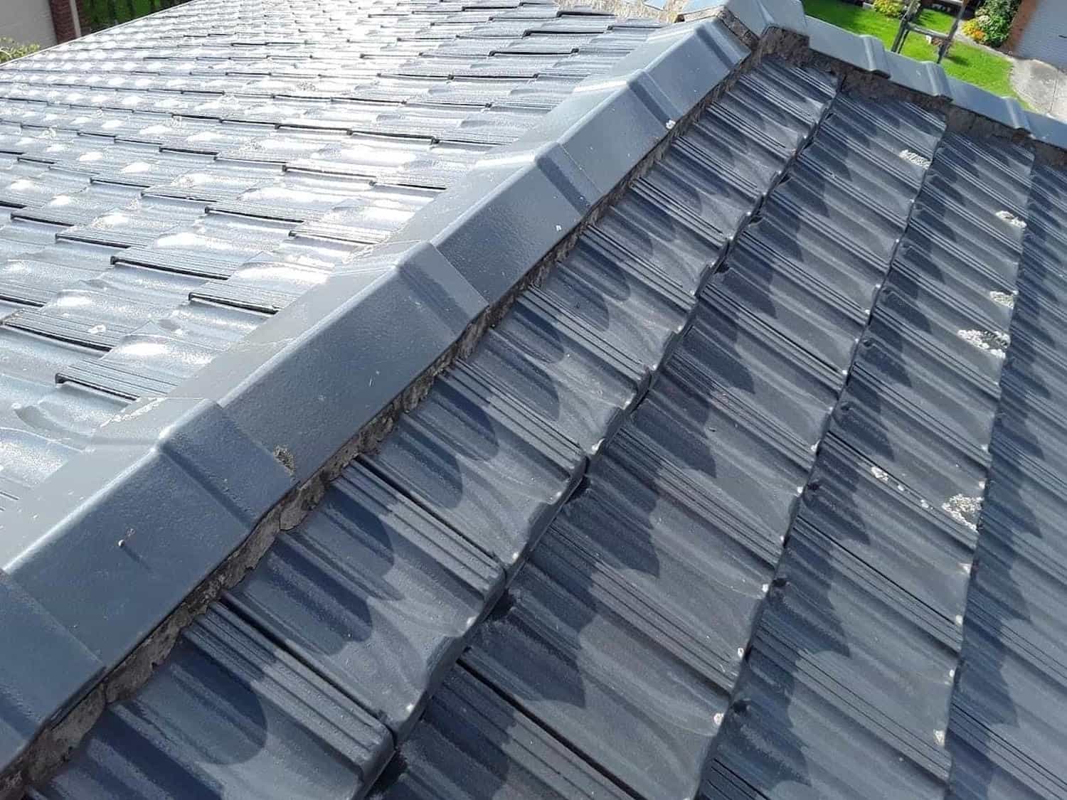 Terracotta roof restoration project photo in Mitcham