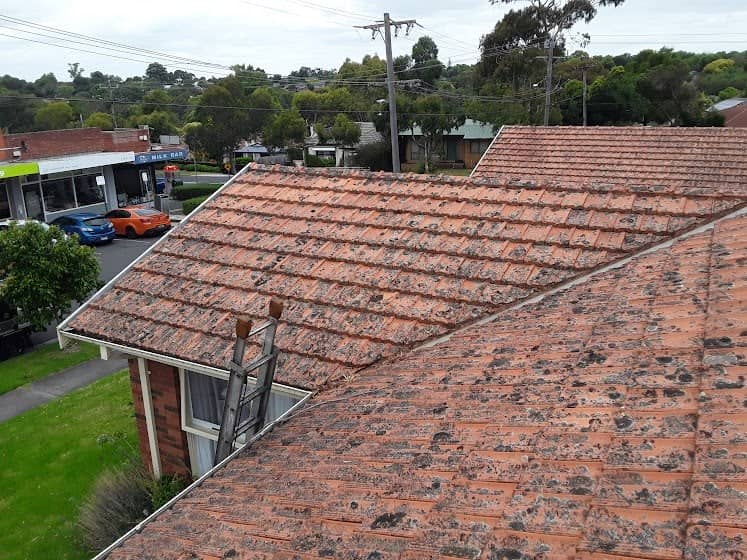 Terracotta roof restoration project photo in Mitcham