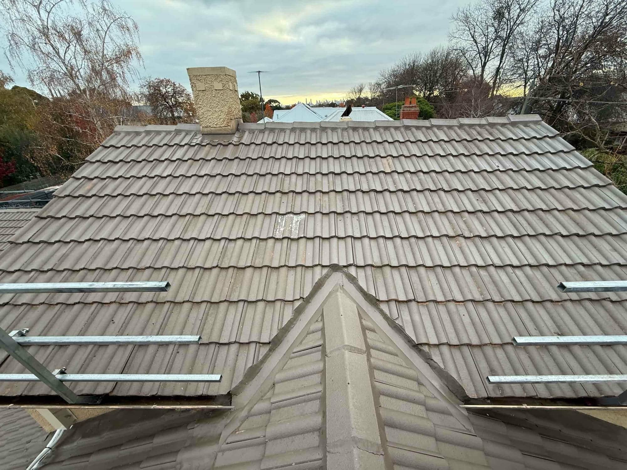 Roofing project photo in Pressure Wash Surrey Hills