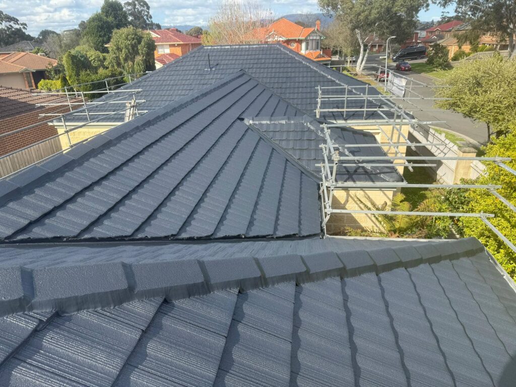 Roof restoration project photo in Wantirna South