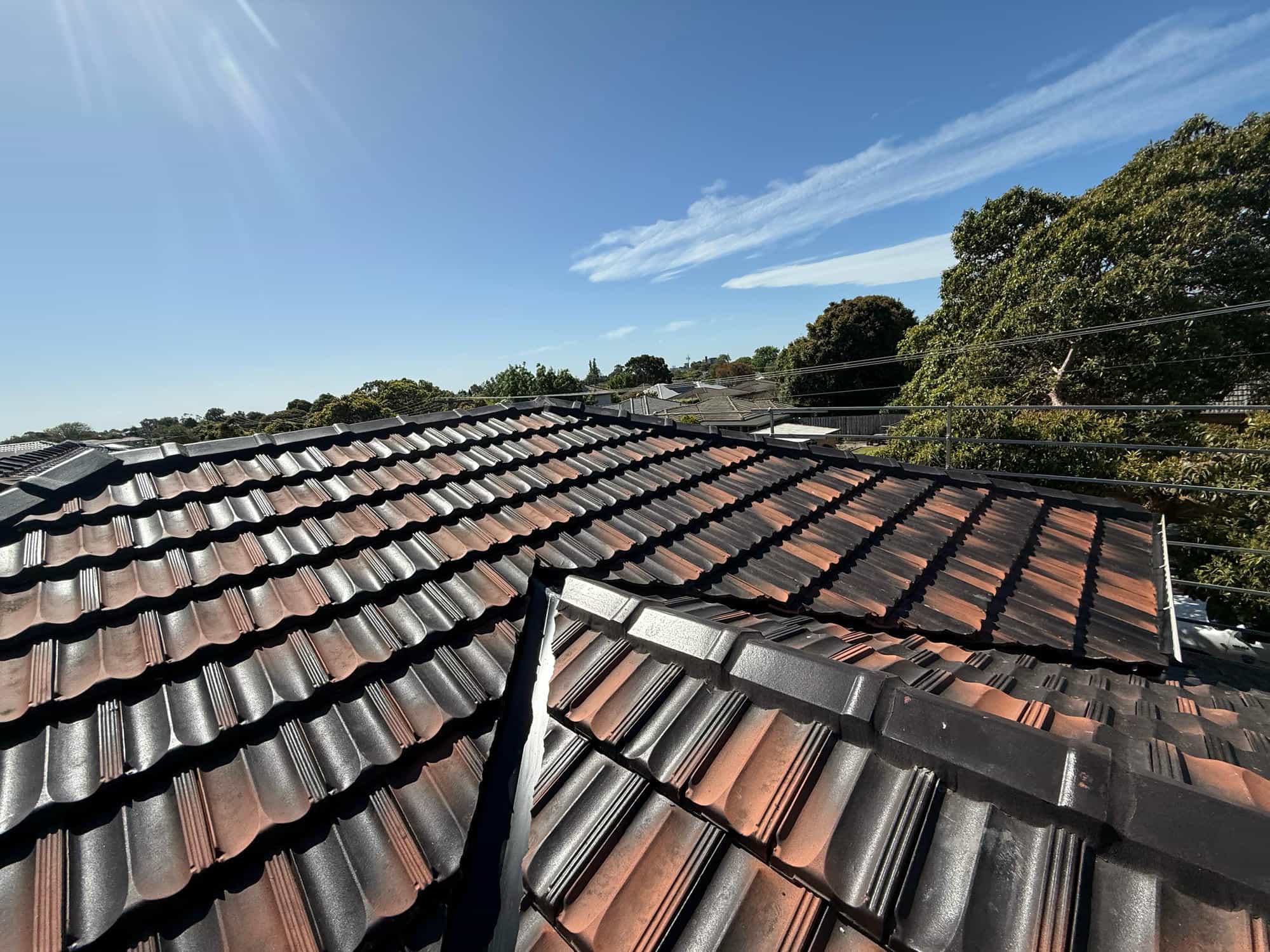 Terracotta roof restoration in Oakleigh — photo 5