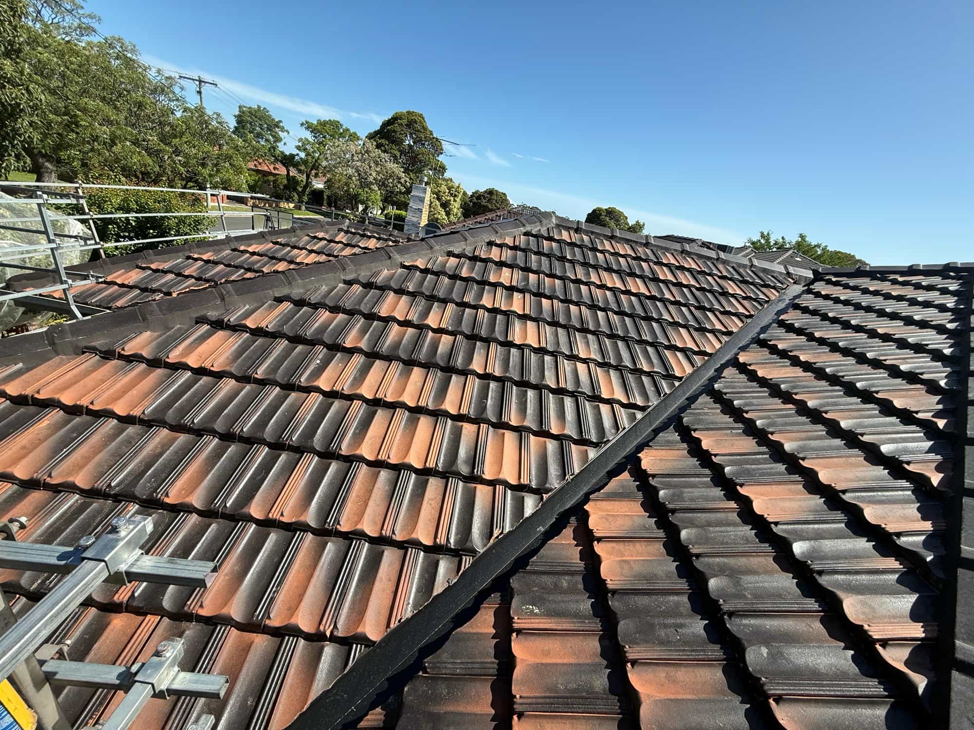 Terracotta roof restoration in Oakleigh — photo 8